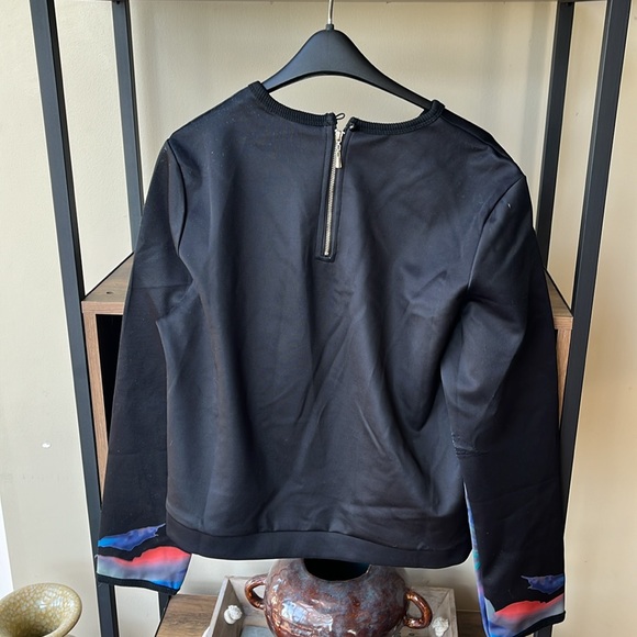 Nancy Zhang amazing long sleeve top beautiful colors extra large new - Picture 3 of 4